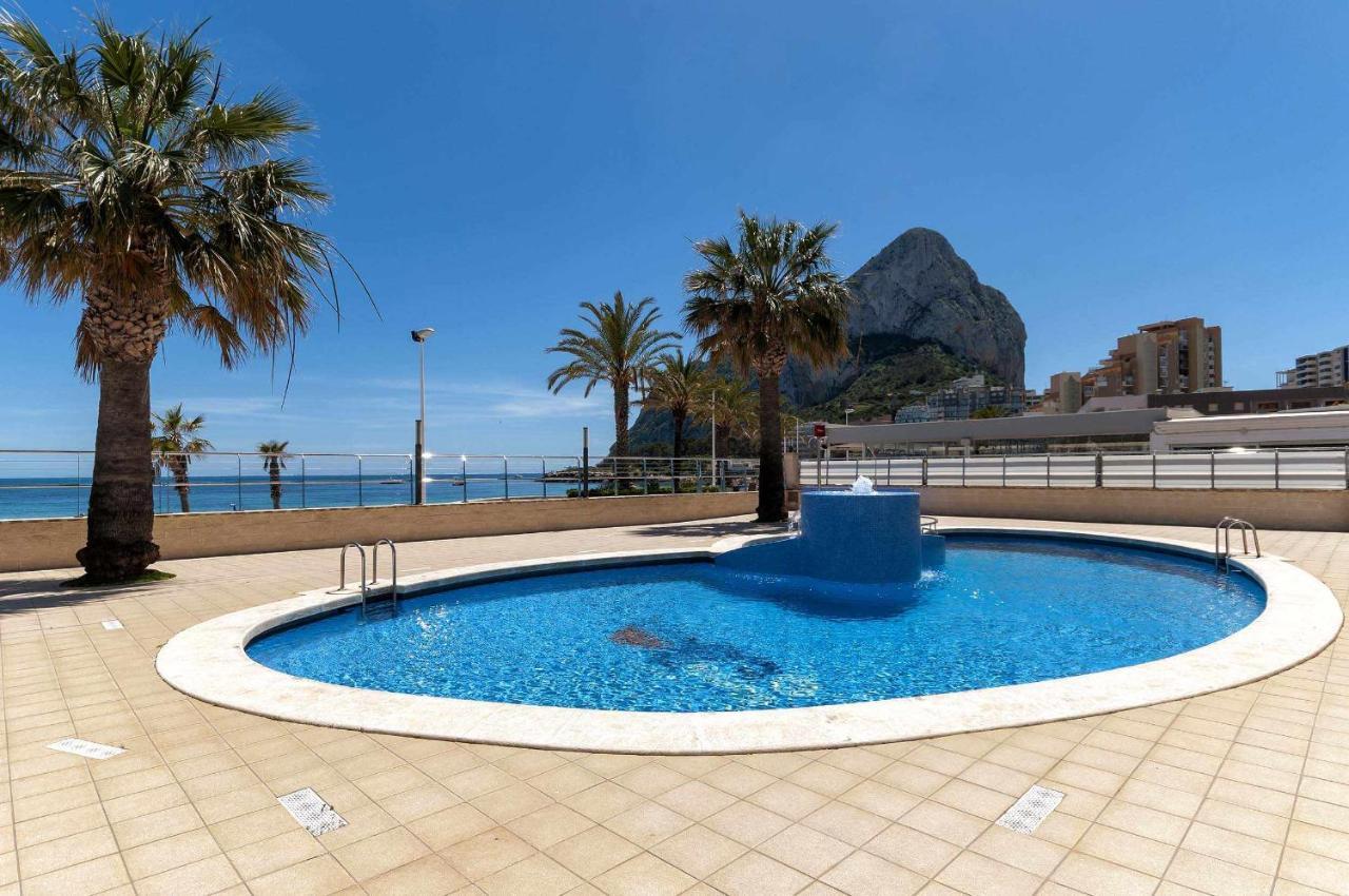 Moderno apartamento 3 habitaciones 1 linea playa y garaje Calpe Exterior foto