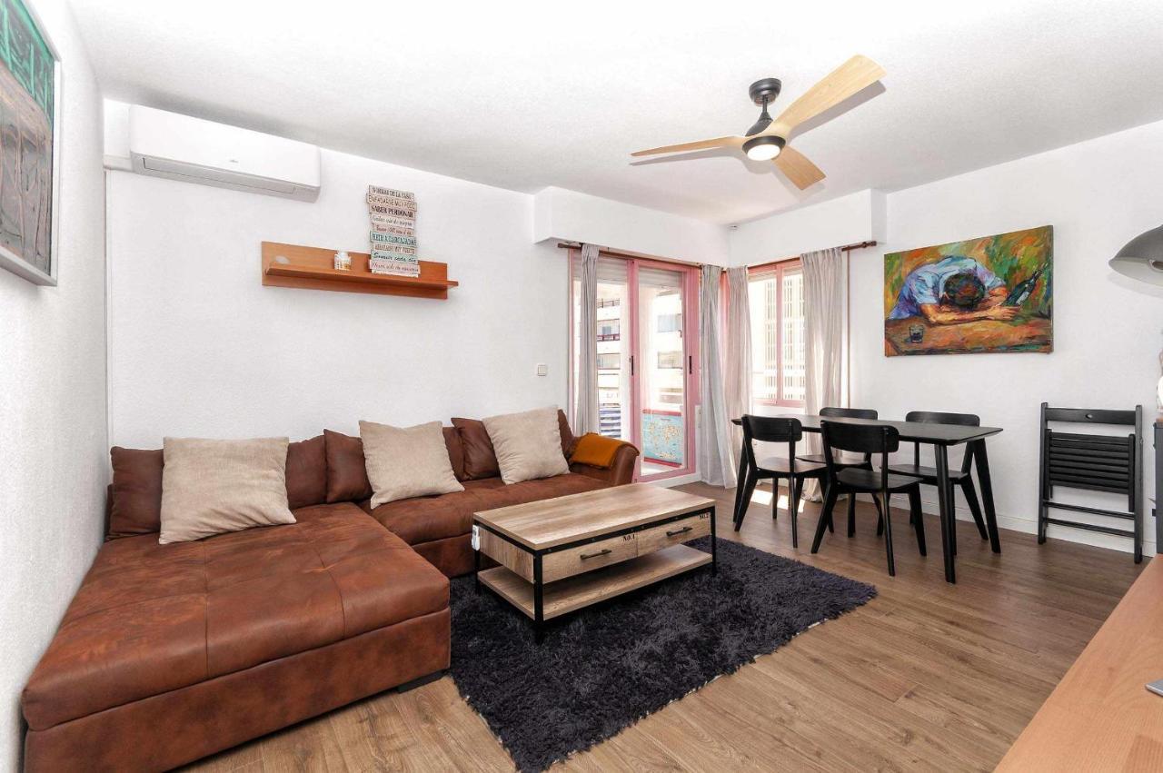 Moderno apartamento 3 habitaciones 1 linea playa y garaje Calpe Exterior foto