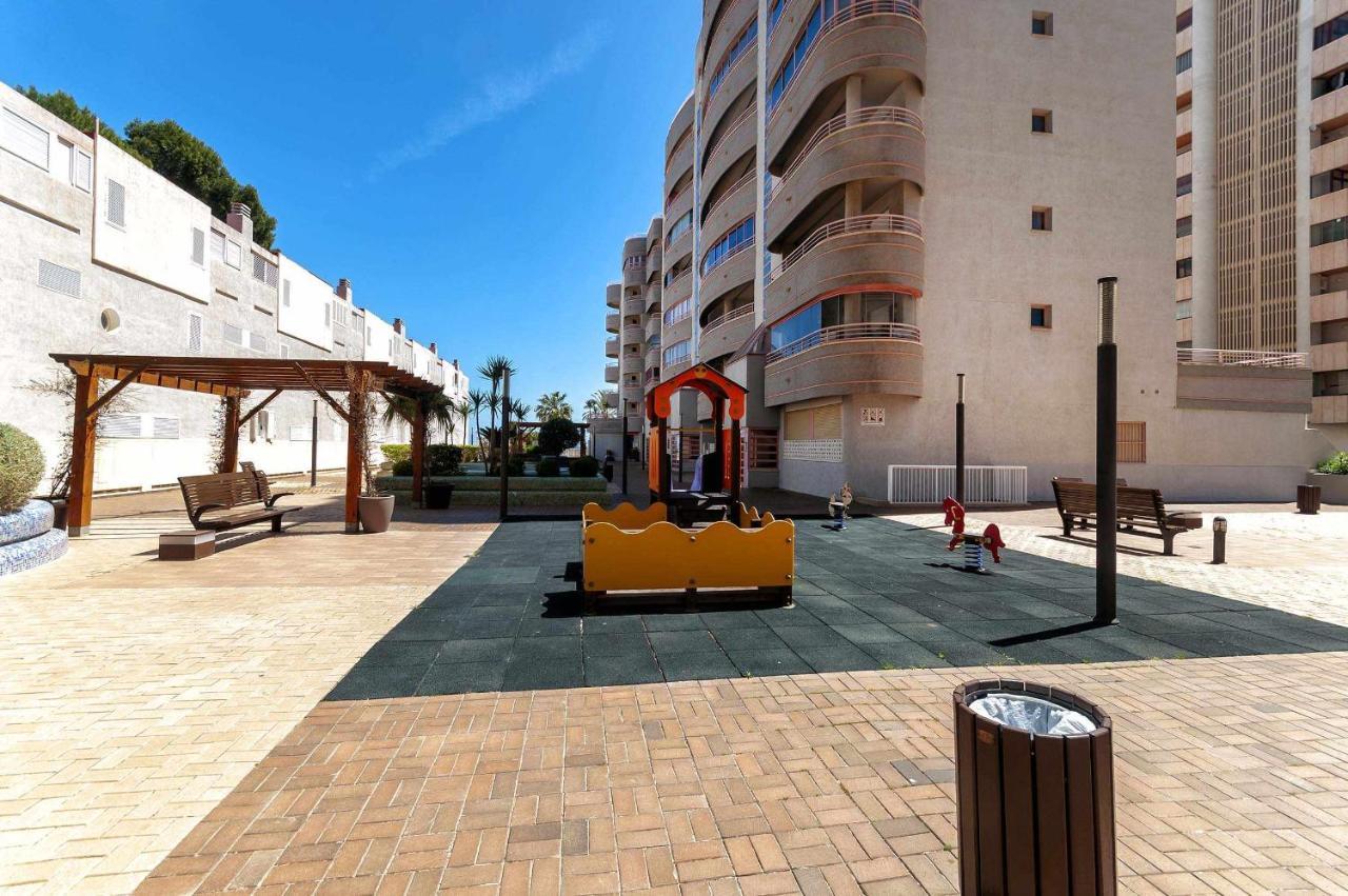 Moderno apartamento 3 habitaciones 1 linea playa y garaje Calpe Exterior foto