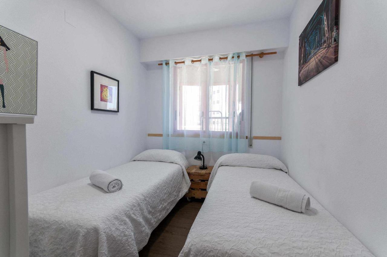 Moderno apartamento 3 habitaciones 1 linea playa y garaje Calpe Exterior foto
